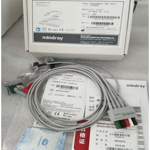 Mindray Original 5-lead Split Line Adult AHA American Standard Clip Type EL6501A