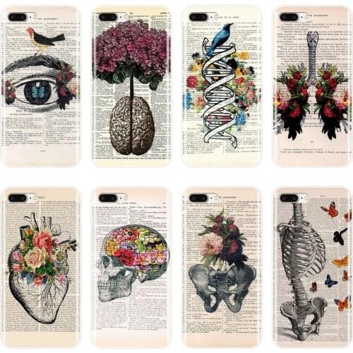 Soft Phone Case For Apple iPhone 6 S 6S 7 8 X XR XS Max Skull Flower Heart Eye Silicone Back Cover For iPhone 6 S 6S 7 8 Plu