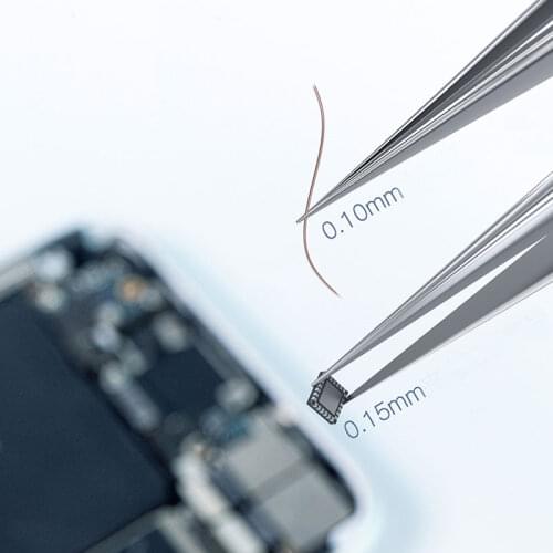 QIANLI Manufacture Tweezers Cusp Nonmagnetic Antirust Wear resistance Maintenance welding Repair Stainless steel tweezers