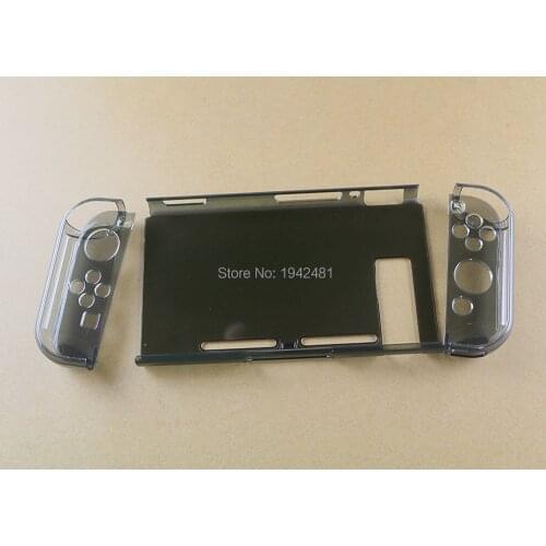 Clear Back Bag Protective Cover Case for Nintendo Switch NS NX Cases Cover for Nintend Switch Ultra Thin PC Transparent Bag