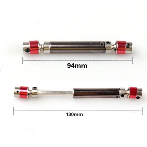Adjustable Metal Rear Drive Shaft CVD Universal Joint for WLtoys 12428 FY03 RC Car Accessories
