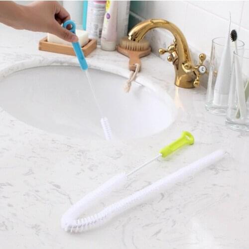 Pipeline Dredging Brush Lengthened Bendable Bathroom Kitchen Pipe Snake Cleaning Removal Tools Creative Home Sewer Accessories