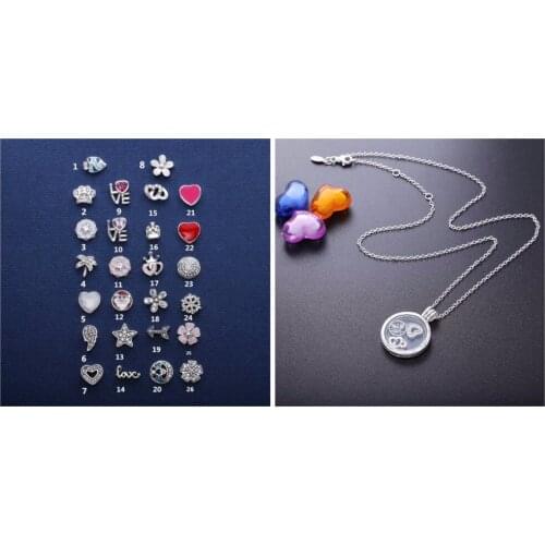 2021new summer stone Locket holds necklace of memorie Fashion Jewelry 925 Sterling silver Fit Pandoras Bracelet Name Beads