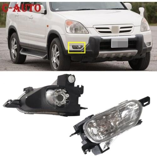 Car Left Right Front Lights Fog Lamp Fog Light Front Bumper Lamp For HONDA CRV 2002 2003 2004 RD5 RD7 Foglight car-styling