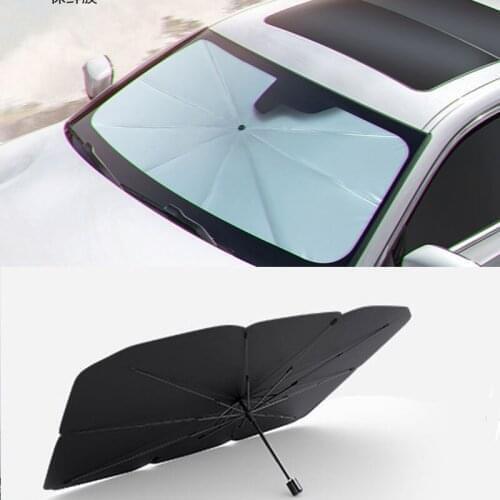 Car front sunshade folding umbrella for Hyundai ix35 iX45 iX25 i20 i30 Sonata,Verna,Solaris,Elantra,Accent,Veracruz,Mistra