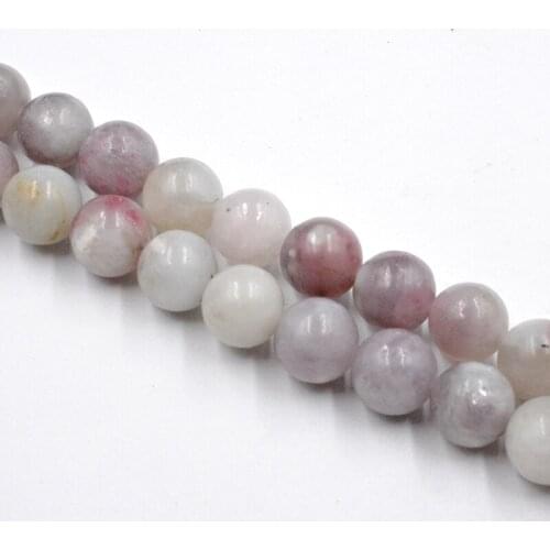 Natural Stone Violet Lilac Jaspers Round Beads Wholesale Loose Beads for Jewelry Making Accessories 4-12mm DIY Free Shipping