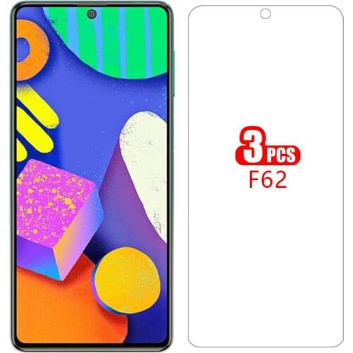 Case for samsung f62 cover screen protector tempered glass on samsun galaxy f 62 62f protective phone coque bag armor samsungf62