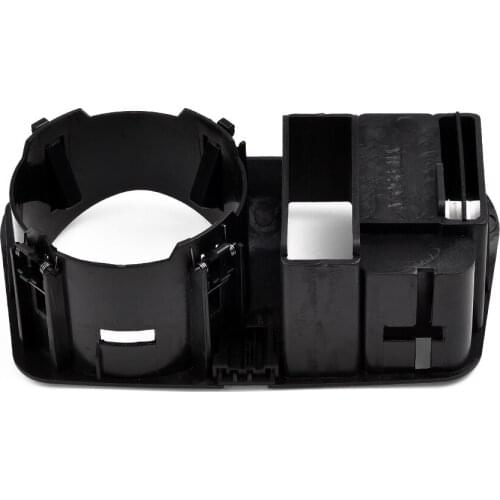 Black Cup Holder Stand Interior Storage Box Organizer Wear resistant Durable