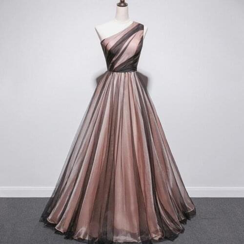 Женские вечерние платья на одно плечо Gryffon China At AliExpress