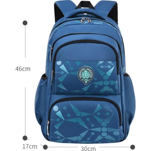 Wear-resistant Bookbag Back to School Gift Kids Nylon School Backpack for Boys Elementary School Bags