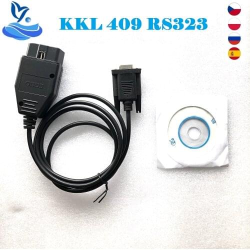 KKL409 RS232 Port VAG-COM 409 KKL 409 VAG Diagnostic FTDI FT232RL VAG KKL 409 Cable VAGCOM Cable 409