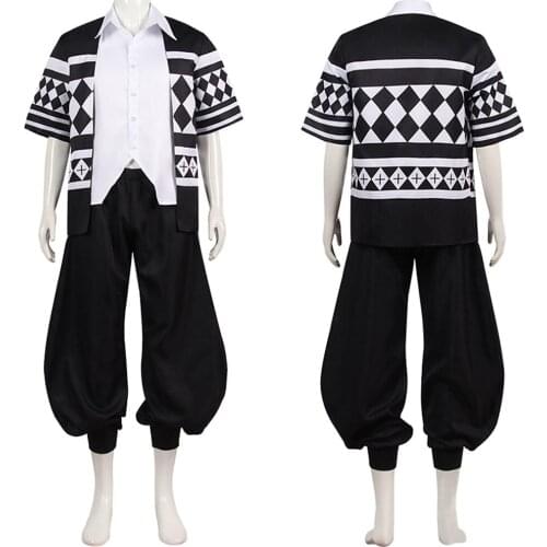 Anime Tokyo Revengers KEN RYUGUJI Cosplay Costume Outfits Uniform Halloween Carnival Suit
