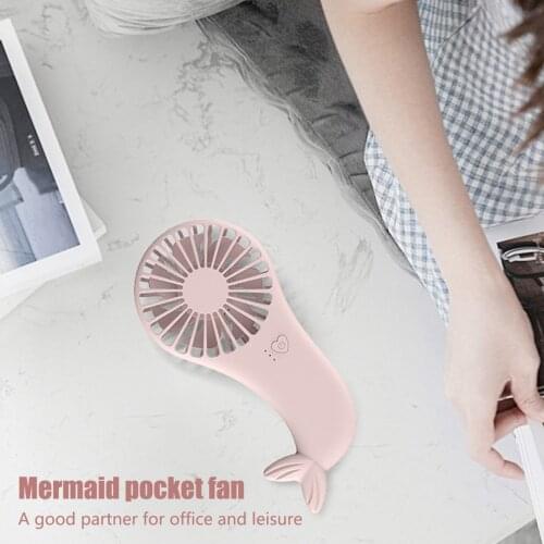 Lightweight Travel Fan Mini Pocket Fan Usb Charging For Cooling Ventilation Low Noise 3 Speed Setting Fan