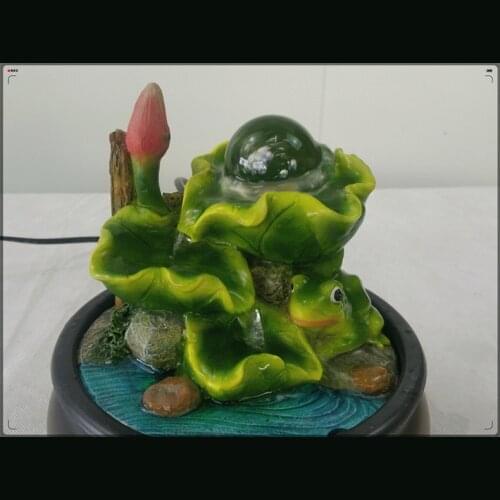 Tabletop fountain resin crafts desktop office flowing small swingware desktop fountain home decor decorations for home