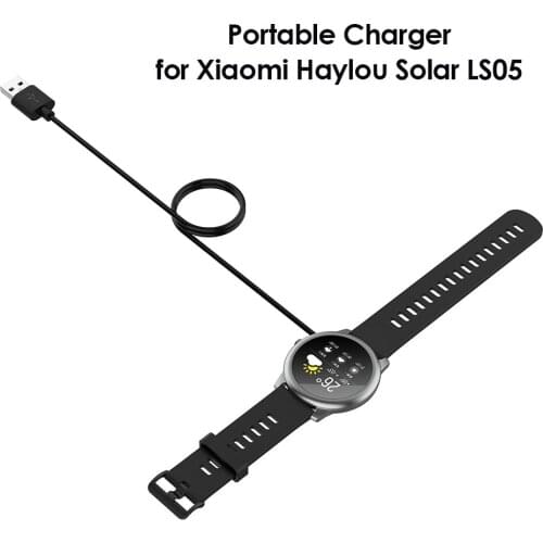 Smart Bracelet Replacement Charging Cable 60/100cm USB Charging Cable for Xiaomi Haylou Solar LS05 Smart Watch Accessories