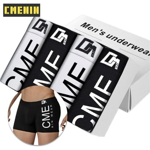 4pcs/lot Mens Underwear Boxers Homme Cotton Men Underpants Boxer Shorts Sexy Mens shorts Breathable Men Underwear M-2XL
