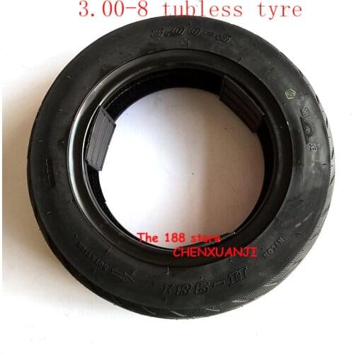 Motorcycle scooter tyre 3.00-8 3.00-8 vacuum Tubeless Tire for Gas and Electric Scooters Warehouse Vehicles Mini Motorcycle