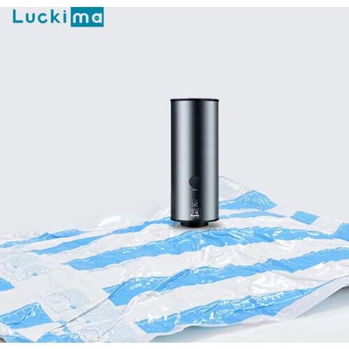 2 In 1 Air Vacuum Machine Inflator Compressor Pump for Clothes Food Compression Bag Space Saver Vacuum Storage Bag Packer