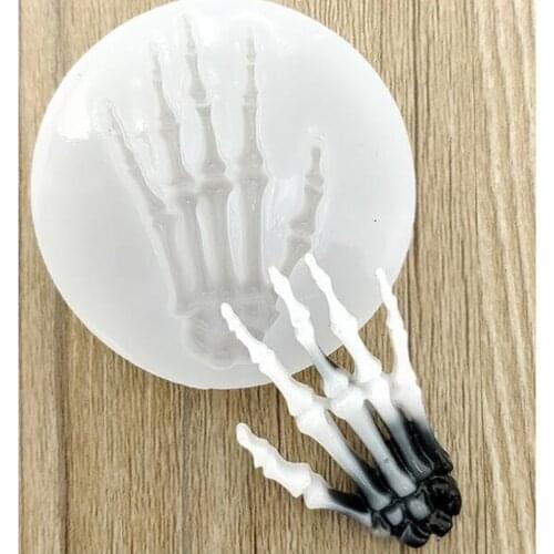 Coffin Box Mould Trinket Bat Owl Skull Hands Shape Epoxy Resin Silicone Molds