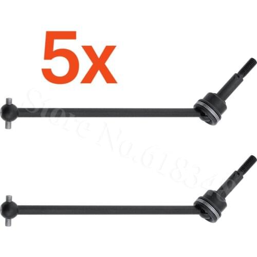 10pcs Steel F/R Universal Shaft Joint For RC 1:10 Electric Himoto E10MT E10MTL E10XT E10XTL Truggy Truck Parts 33604