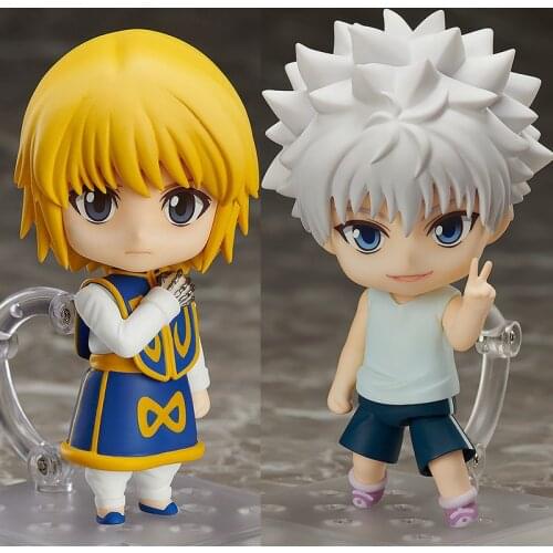 Hunter x Hunter Anime Action Figure Killua Zoldyck Kurapika Transformer Toys HunterxHunter Movable Figurines Accessories 3 Faces