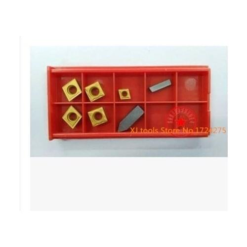 Free shipping 12mm 7pcs inserts set for 12mm tincoated indexable carbide turning tool set