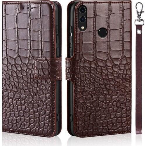 For Huawei P40 Lite E Case flip Crocodile texture leather Phone Case For Huawei P40 Lite E P 40 P40LiteE Case Cover +card holder