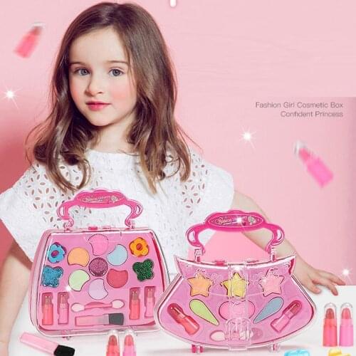 Children Pretend Play Kid Make Up Toys Princess Hairdressing Simulation Cosmetic Pretend Play Toy Baby Girl Makeup Set rohde