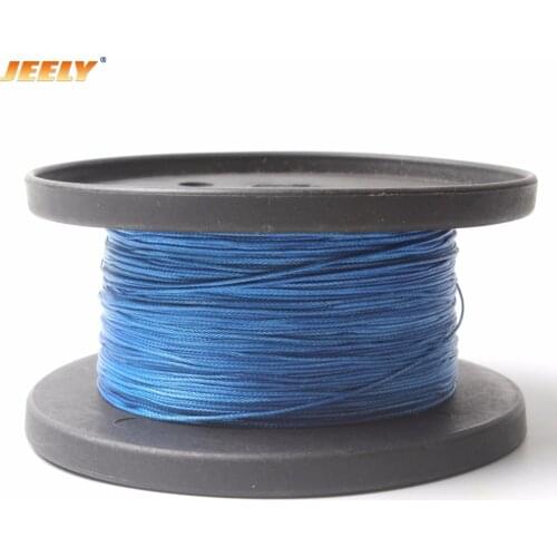 JEELY 145lbs 0.8mm 1000M 16 weaves UHMWPE Fiber Winch Towing Line Spectra