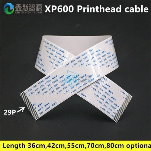 Epson XP600 print head cable FFC flat data cable for Skycolor Allwin Aifa Witcolor Human plotter eco solvent printer cable 29p