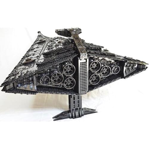 MOC Super Star Destroyer Space Wars DIY Model Building Block Bricks Toys For Kids Educational Xmas Boys Gifts 10021PCS