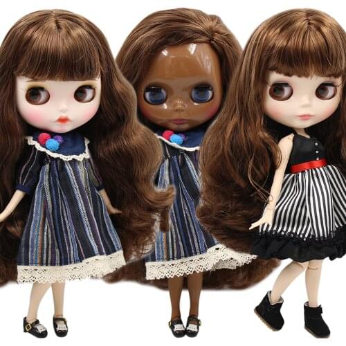 ICY DBS Blyth Custom Doll No.BL9158/9768 Brown hair 1/6 bjdo24 anime