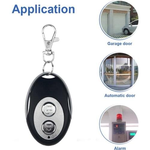 2 Button 433 Mhz Clone Remote Control 433MHZ Duplicator Copy Cloning Code Remote Control Car Key Garage Gate Door Opener