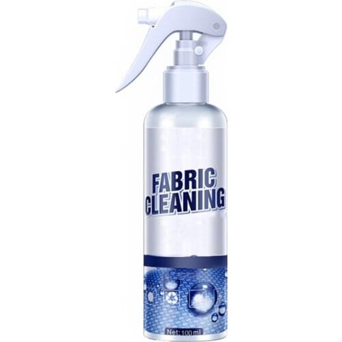 Car Leather Cleaning Agent Flannel Textured Fabric Cleaner Spray Roof Flannelette Leather Seat Interior Decontamination