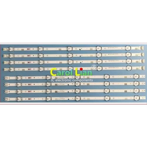 Tira de luz de fundo led 10 lâmpada para samsung 50 "tv un50m5300af LM41-00471A LM41-00470A 2015svs50 fhd fcom rev2.2
