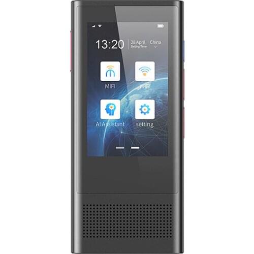 YEOPARM artificial intelligence devices 4G LTE MI-FI interpreter pocket voice language translator machine with 117 languages