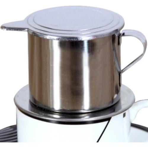 50/100ml Vietnam Style Stainless Steel Coffee Drip Filter Maker Pot Infuse Cup