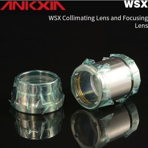 D30 F100 Laser Collimating Lens And D30 F125 Focusing Lens With Holder For WSX NC30 NC60 Fiber Laser Cutting Head