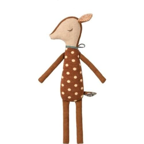 Baby Bed Animal Shaped Supplies Plush Decoration Cute Cartoon Interactive Toy Infant Gift for Baby Brain Train