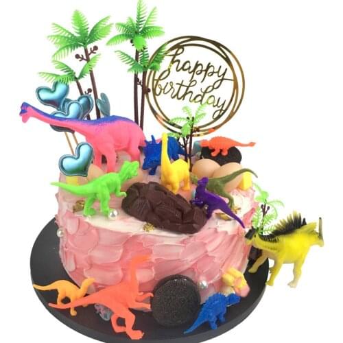 6pcs Jurassic Park Dinosaur +1egg Toys Model for Child Dragon Toy Set for Boys Velociraptor Animal Action Play Figure Cake Decor