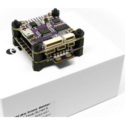 Flycolor Raptor S-Tower 30A 4 in 1 ESC Electronic Speed Controller 2-4 S Support Dshot600 + F3 flight Controller + OSD