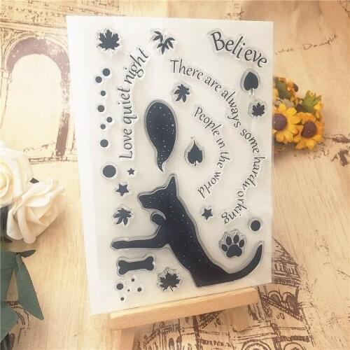 Hot sale Wishing bottle Transparent Clear Stamps / Silicone Seals Roller Stamp for DIY scrapbooking photo album/Card Making