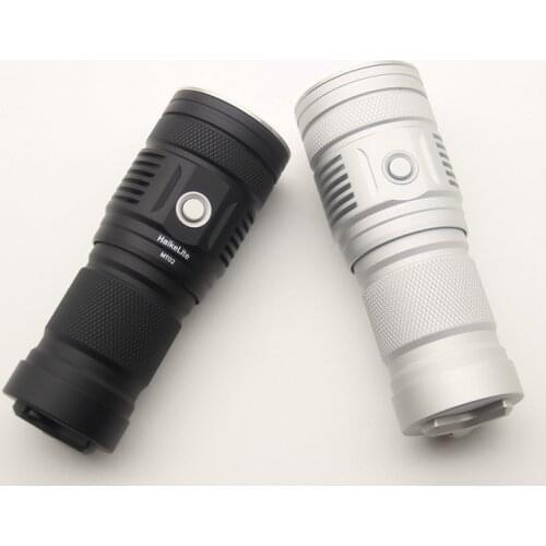 HaikeLite MT02 CREE XHP35 2500 Lumen 3-section 18650 telescorer torch Flashlight
