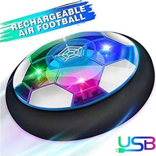Kids Air Power Hover Soccer Balls Training equipment Funny LED Light Flashing Ball Toys football Ball Gliding Multi-surface Ball
