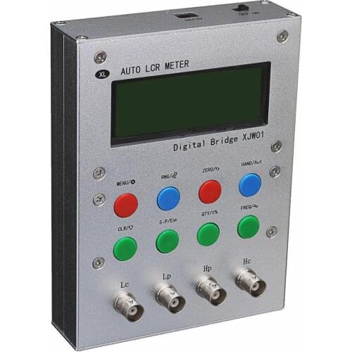 DIY kits XJW01 digital bridge 0.3% L/CR tester resistance, inductance, capacitance, ESR Meter