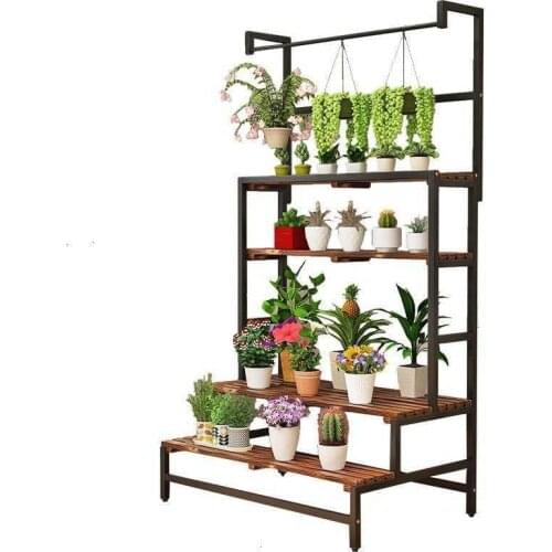 Porta Piante Estanteria Table Huerto Urbano Madera Estante Para Plantas For Pot Dekoration Outdoor Stand Flower Rack Plant Shelf