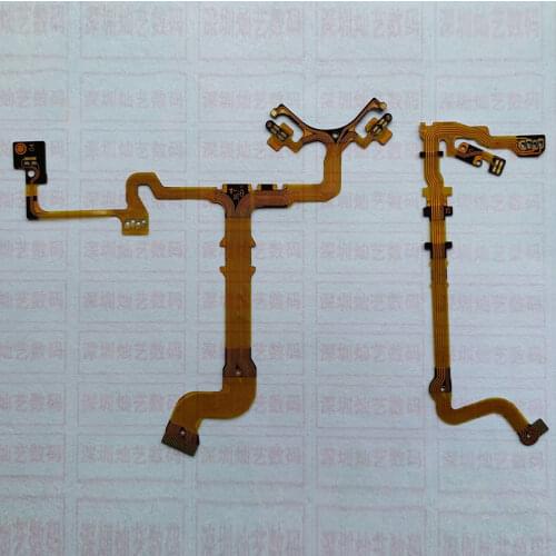 NEW Lens Focus Anti-shake Flex Cable + Aperture Flex Cable For Canon EF-M 15-45mm 15-45 mm f/3.5-6.3 IS STM Repair Part