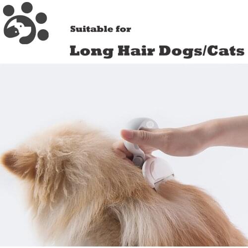 Dog Grooming Tools Comb For Cats Pet Hair Remover Brush Metal Dog Comb Pet Grooming Shedding Brush For Dogs Cat Supplies M008-S