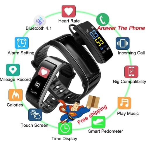 Smart watch Women Men With Bluetooth Vibration Earphone Y3plus Fitness Tracker Heart Rate Airdots 2020 For Apple Android Airdots