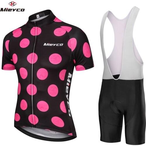 Mieyco Cycling Jersey Sublimation Printing Breathable Short Sleeve Racing Sport Wear For Cyclist Mountain Bicycle Clothing Suit